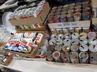 Show floor - cans